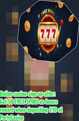 Online casino free spins registration